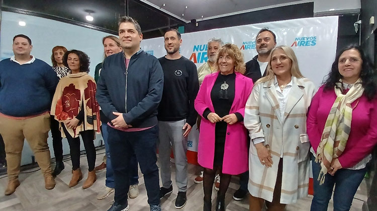 Nuevos Aires present&oacute; su lista: "Buscamos devolverle el futuro a los nuevejulienses&rdquo;