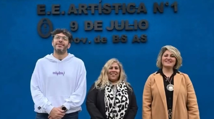 ​Se inaugura Escuela de Art&iacute;stica N&deg;1 "Aim&eacute; Pain&eacute;" de 9 de Julio