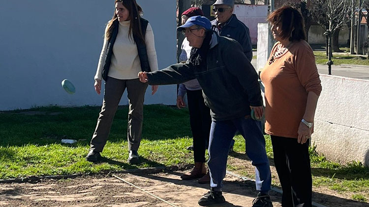 Encuentros de Tejo para adultos mayores