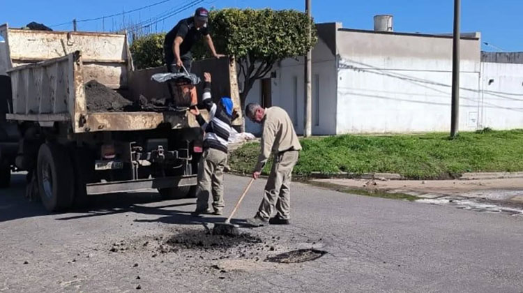 ​Obras de bacheo en la ciudad