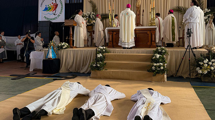 Fueron ordenados tres sacerdotes para la Di&oacute;cesis de 9 de Julio