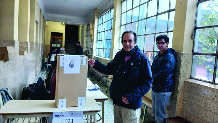 Elecciones Legislativas: Votaron los candidatos nuevejulienses