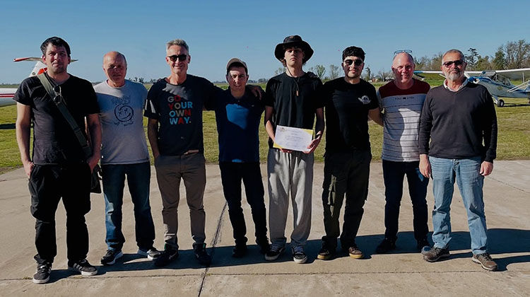​El Aero Club Nueve de Julio tiene nuevo piloto de planeador