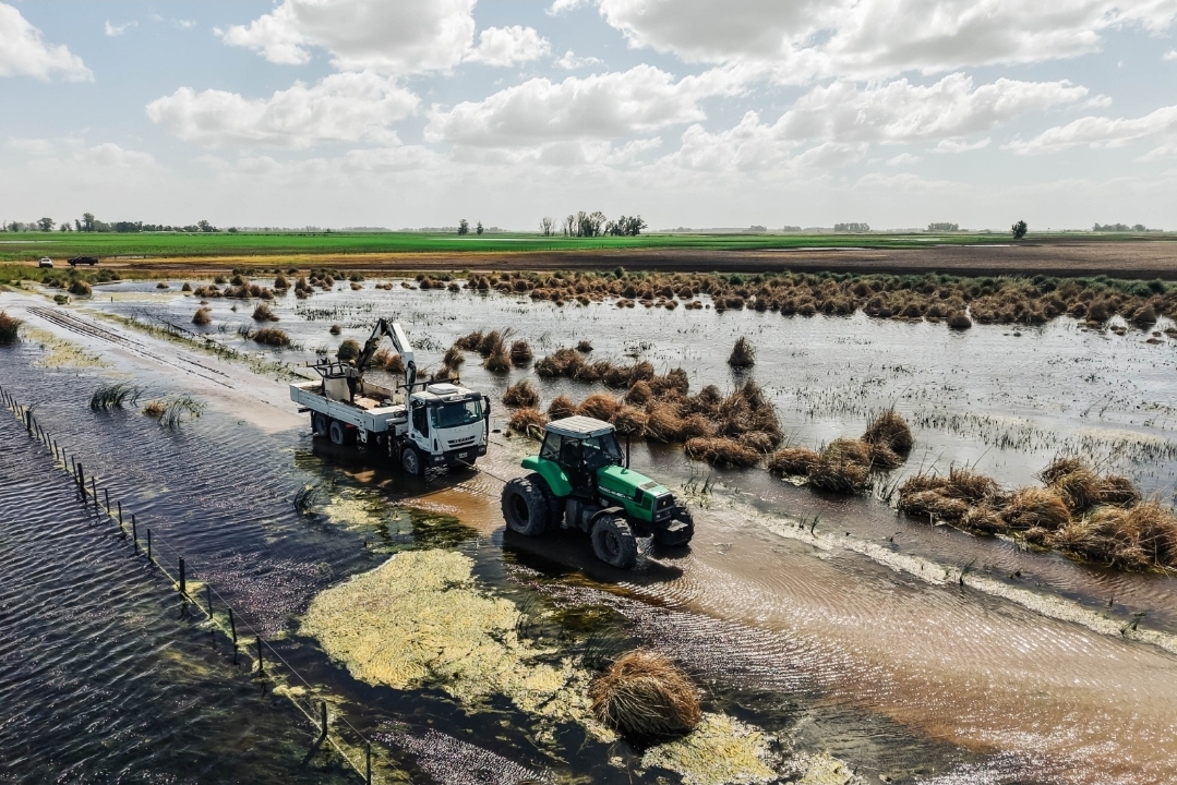 Naón: La CEYS realizó trabajos tras la tormenta 