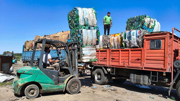 ​Nueva carga de reciclables