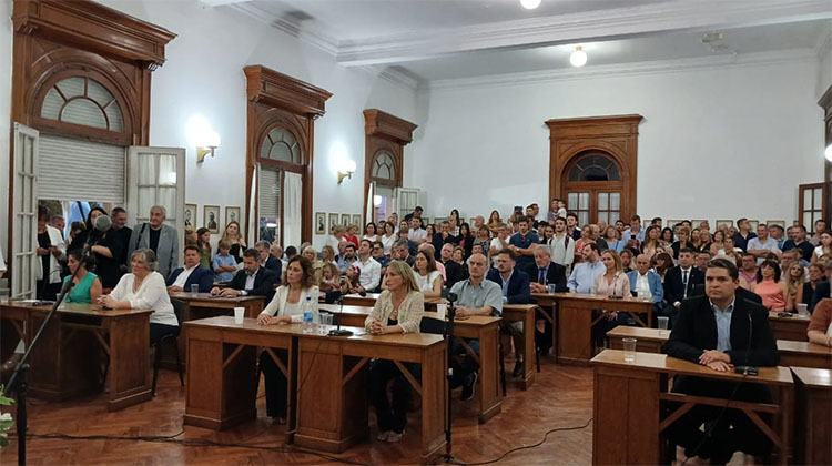 Asumen los nuevos concejales de 9 de Julio