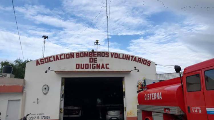 Bomberos Voluntarios de Dudignac celebraron el 45 aniversario