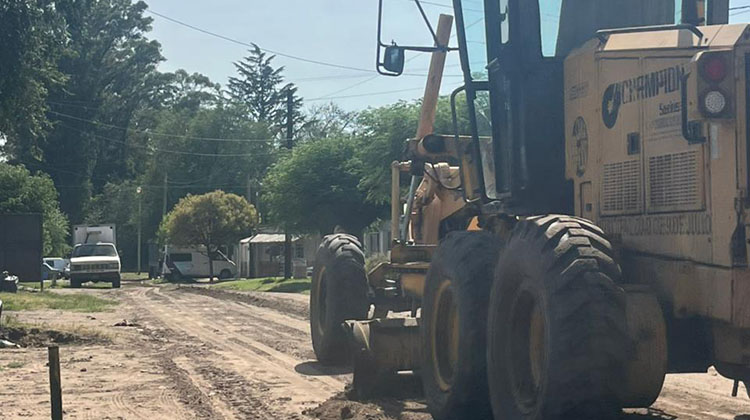​Reparaci&oacute;n de calles en Barrio Los Aromos