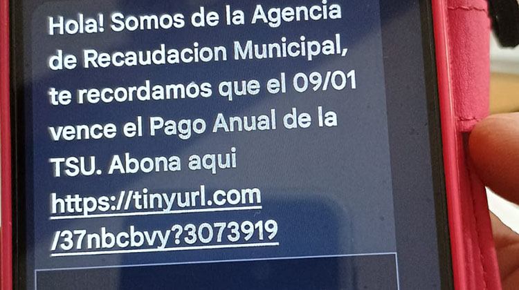 ​Alerta por estafas