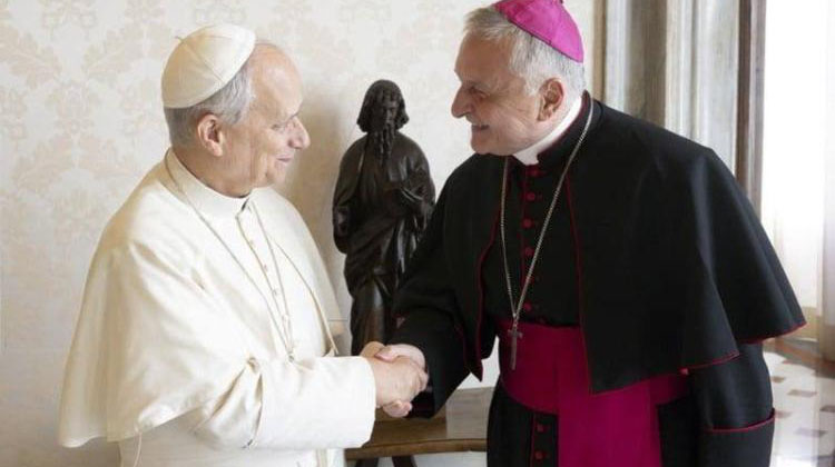 Monse&ntilde;or Torrado Mosconi se reuni&oacute; con el papa Le&oacute;n XIV 