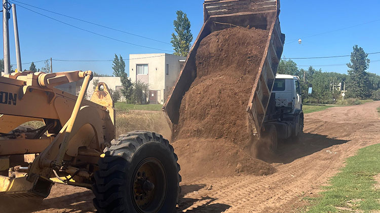 Trabajos de mantenimiento en la ciudad
