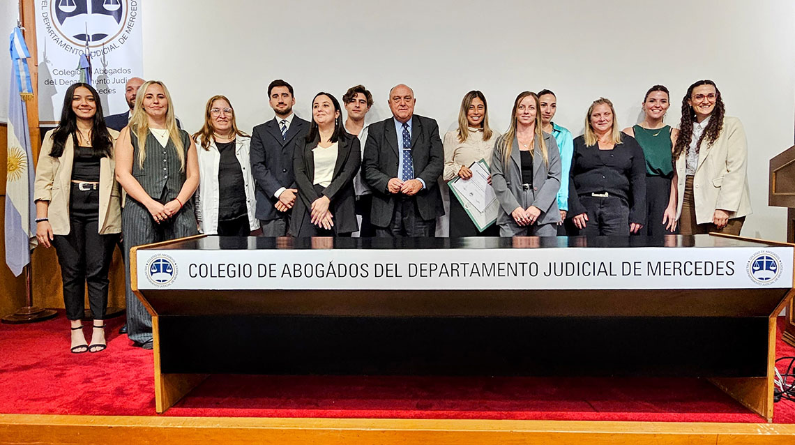 Mercedes: Nuevos matriculados en Abogac&iacute;a