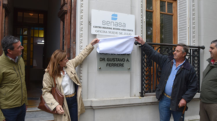 Imponen el nombre de Dr. Gustavo Ferrere a Casa de Campo