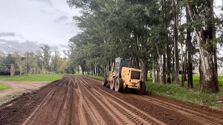 Se avanza con la reconstrucci&oacute;n de la colectora de Ruta 5