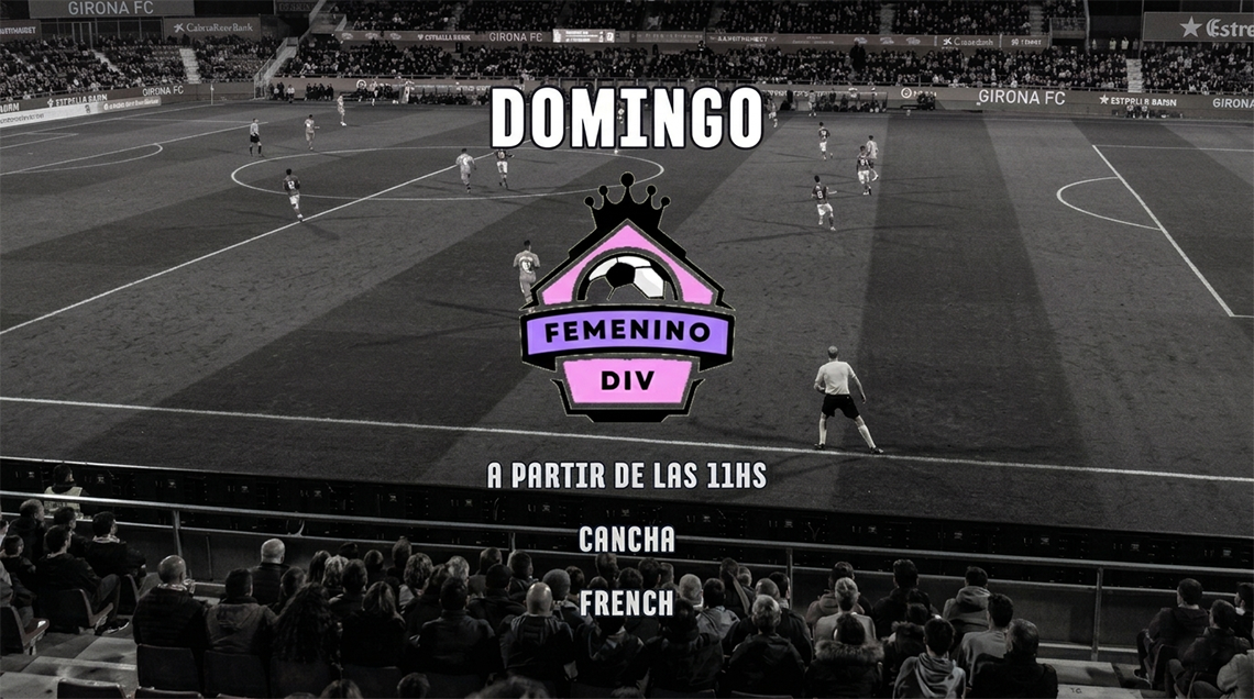 El f&uacute;tbol femenino se muda a French