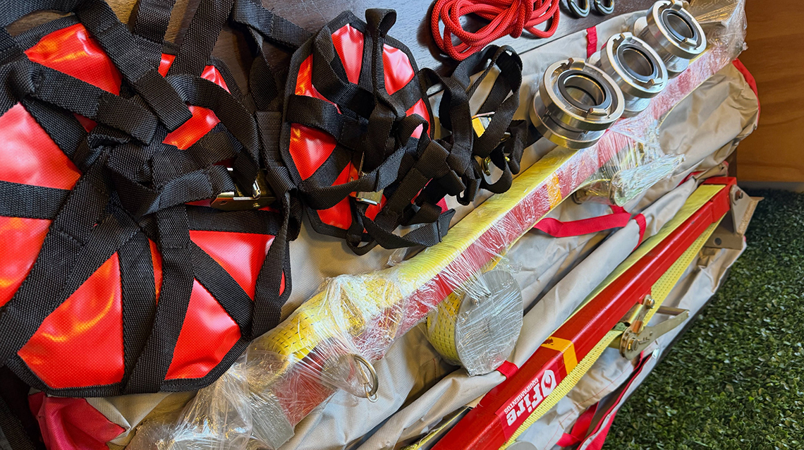 ​Bomberos de 9 de Julio suman equipamiento estrat&eacute;gico para el cuartel