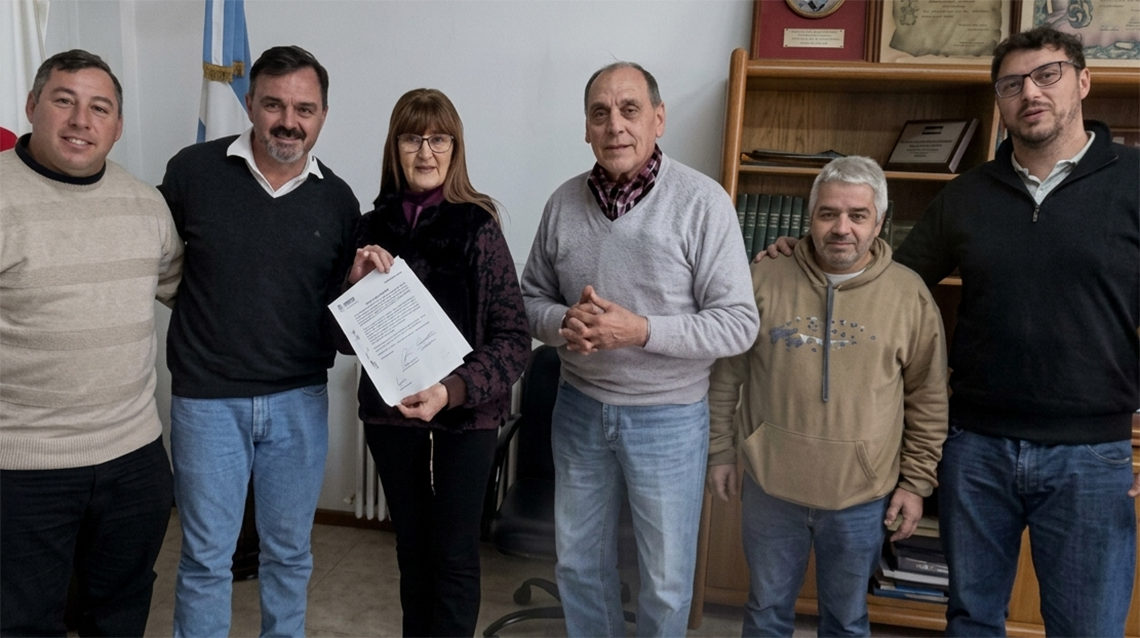 Avanza la conectividad: firmaron un convenio para llevar fibra &oacute;ptica a Morea