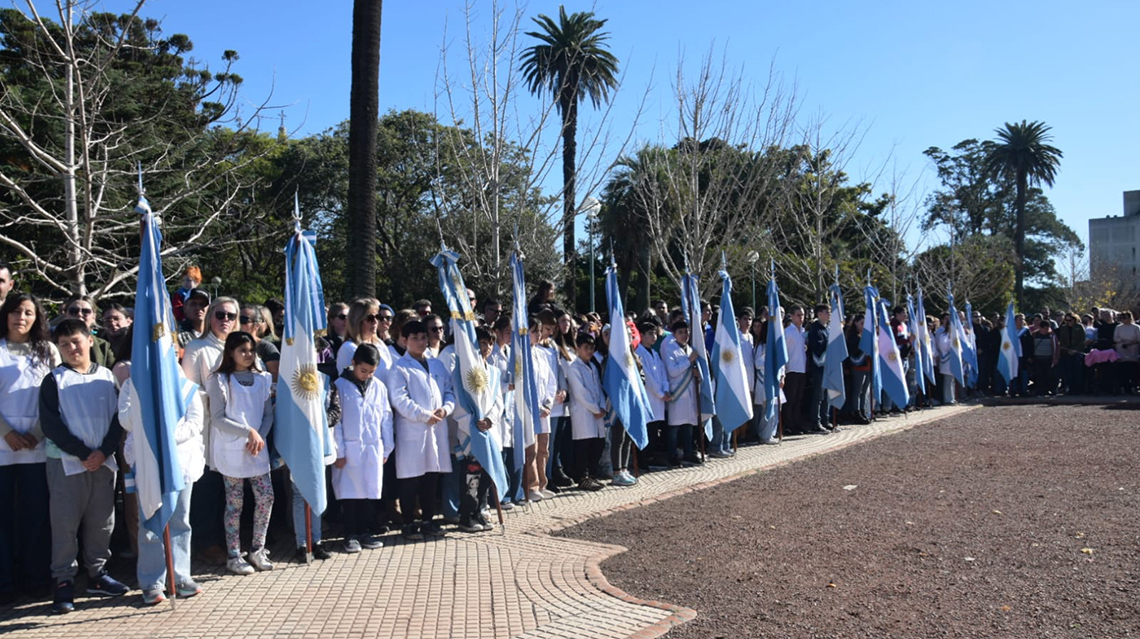 ​D&iacute;a de la Bandera: alumnos realizar&aacute;n la Promesa de Lealtad en Plaza Belgrano