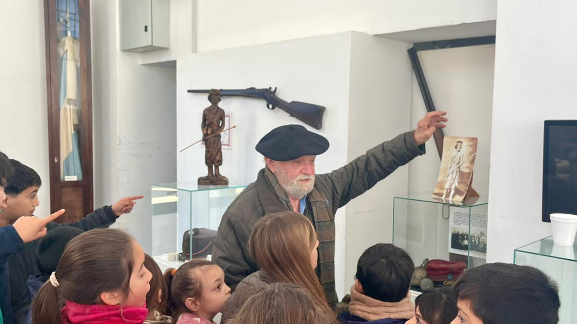 ​Alumnos de escuelas rurales visitaron el Museo