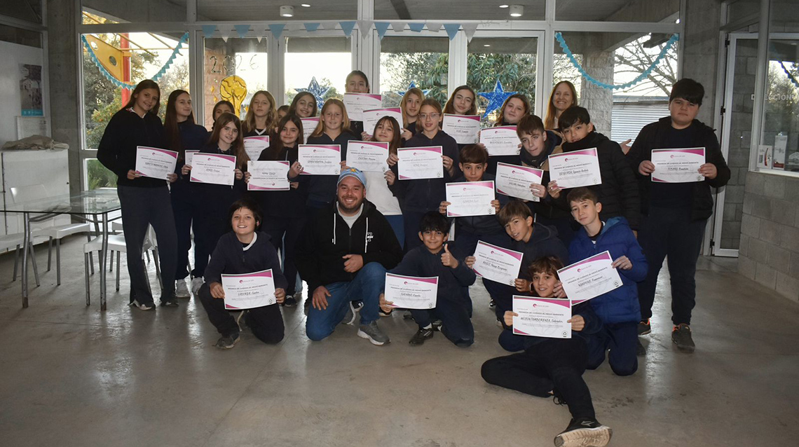 Charlas sobre reciclado y separaci&oacute;n de residuos en las escuelas