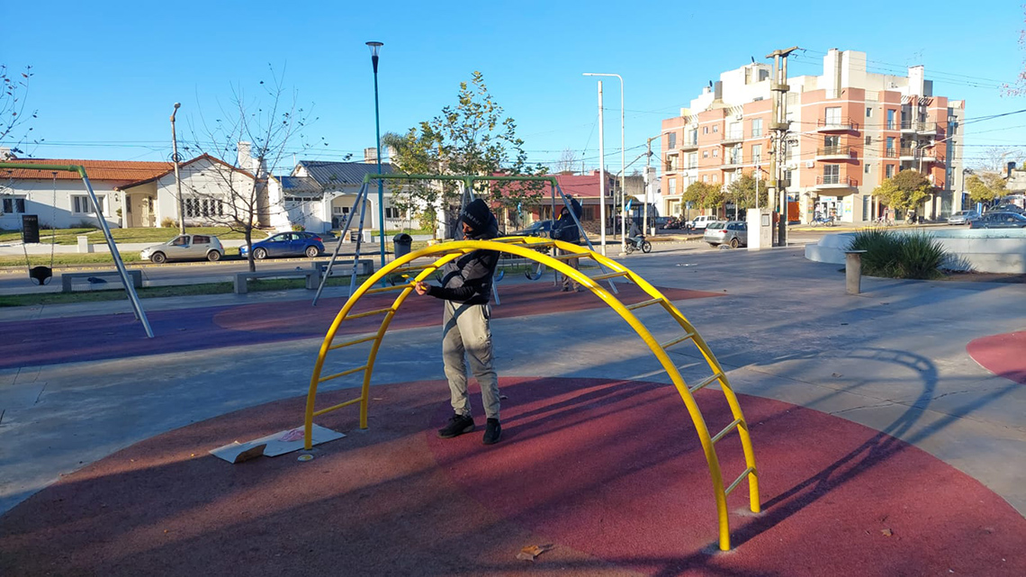 Puesta en valor del Parque San Mart&iacute;n