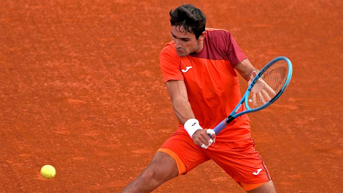 Mariano Navone juega el ATP de Suecia