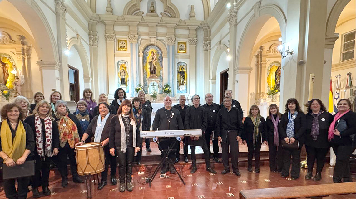 El Coro Polif&oacute;nico de 9 de Julio se present&oacute; en Encuentro Coral en Casares