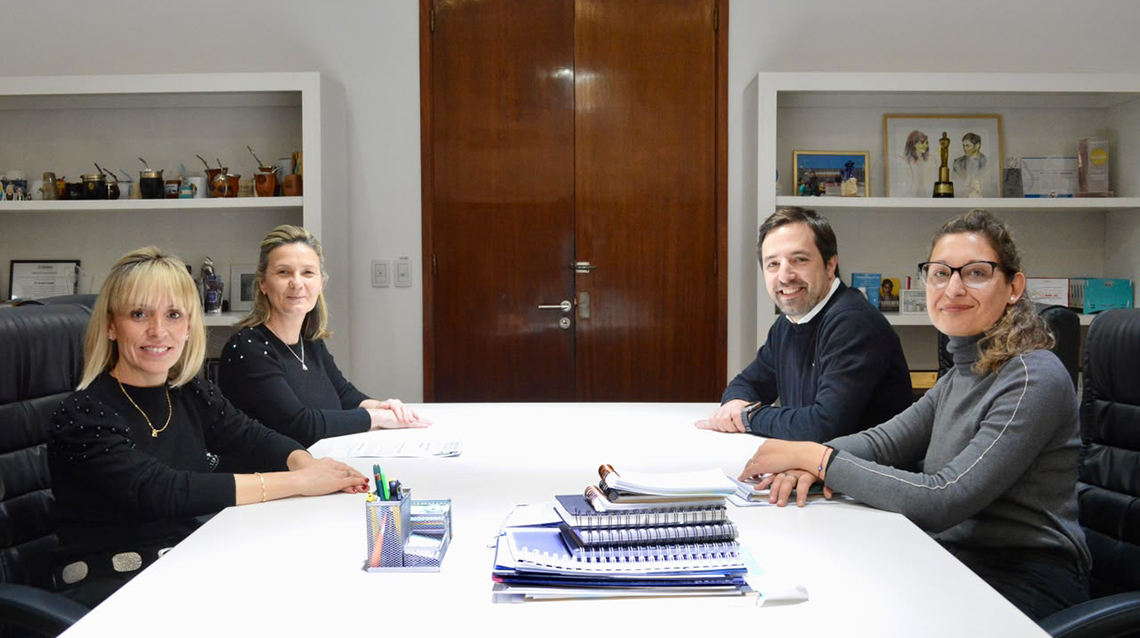 Gestiones en La Plata: la intendente mantuvo reuniones con los ministros Kreplak y Katopodis