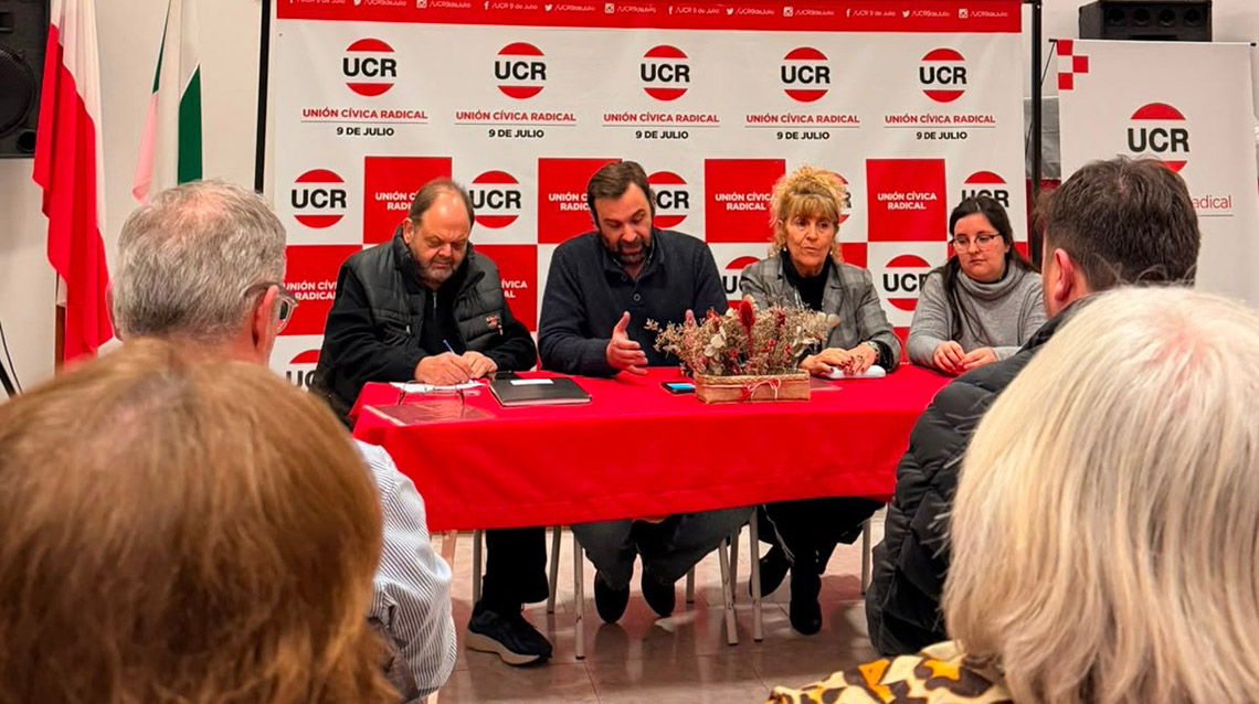 La UCR 9 de Julio conform&oacute; su nueva mesa ejecutiva y fija su meta en 2027