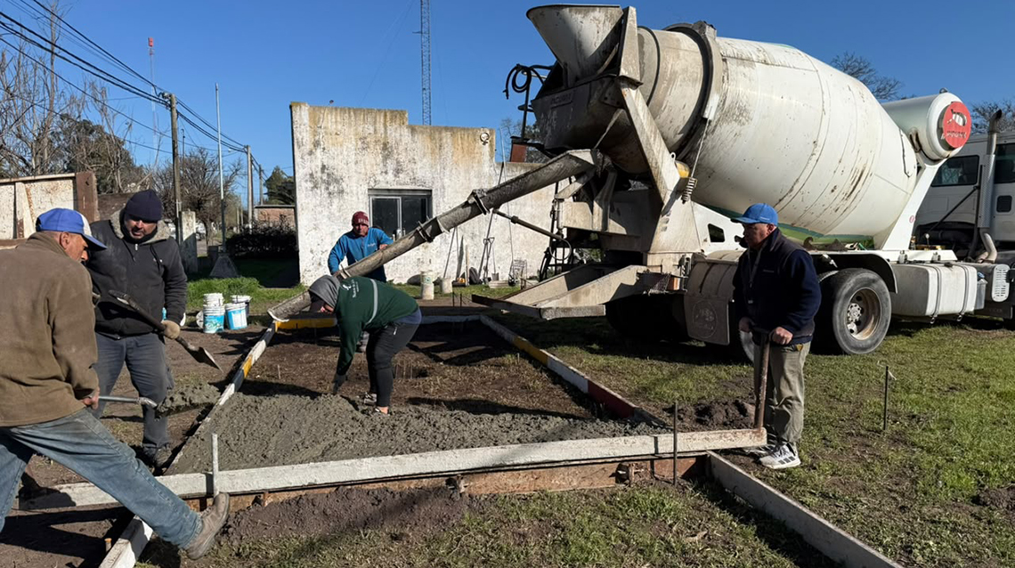 Avanza la instalaci&oacute;n del nuevo m&oacute;dulo policial en El Provincial