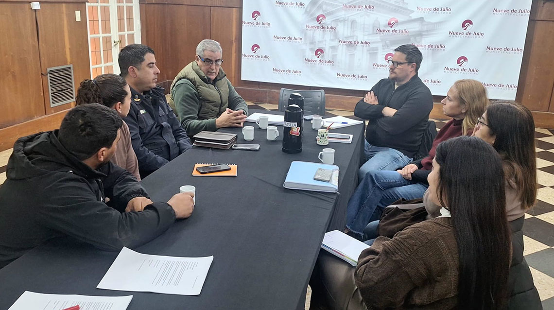 Na&oacute;n: avanzan en acciones conjuntas para fortalecer la seguridad local