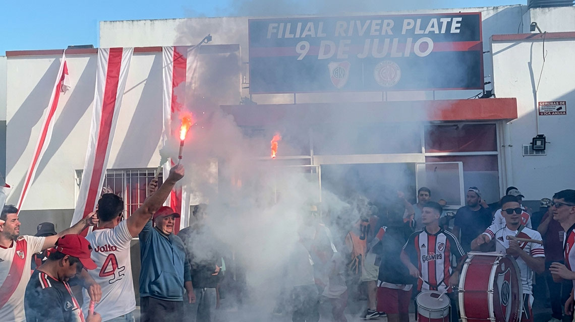 ​La filial de River Plate en 9 de Julio cumple 57 a&ntilde;os de historia y pasi&oacute;n