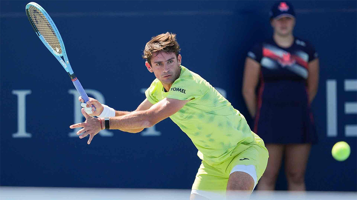 Navone debutar&aacute; ante Novak Djokovic en el US Open