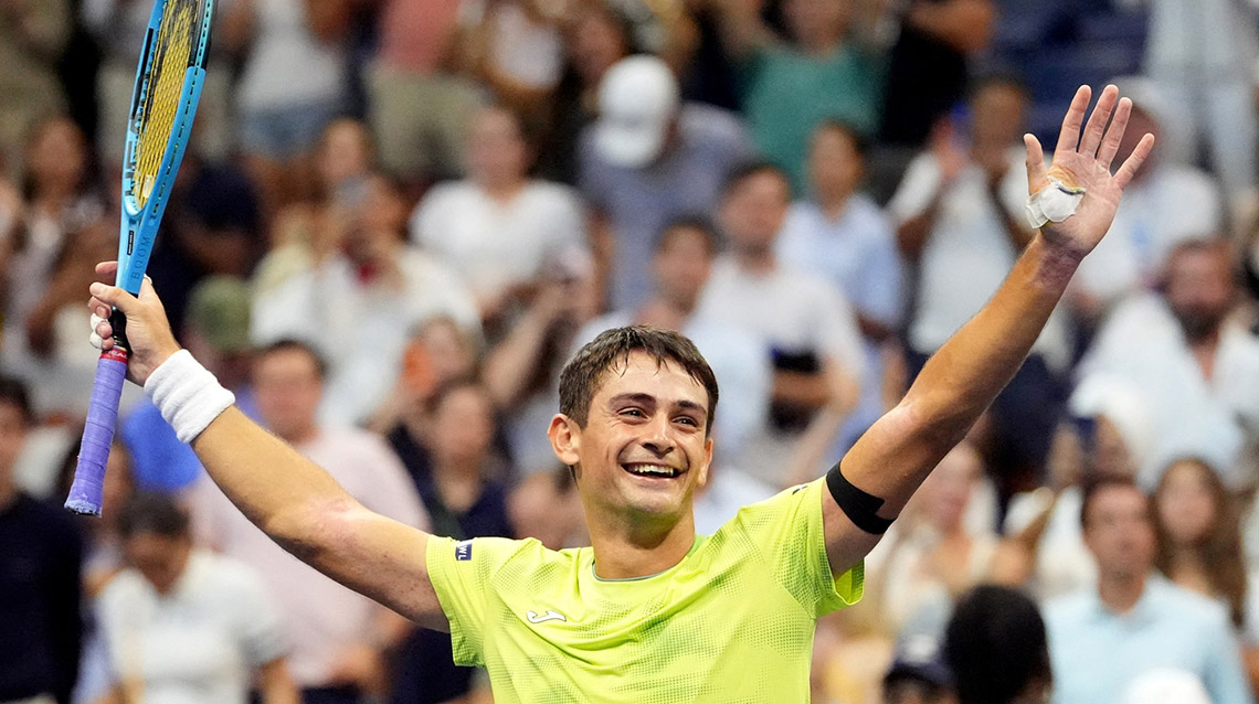 US Open: Triunfazo de Navone ante Berrettini