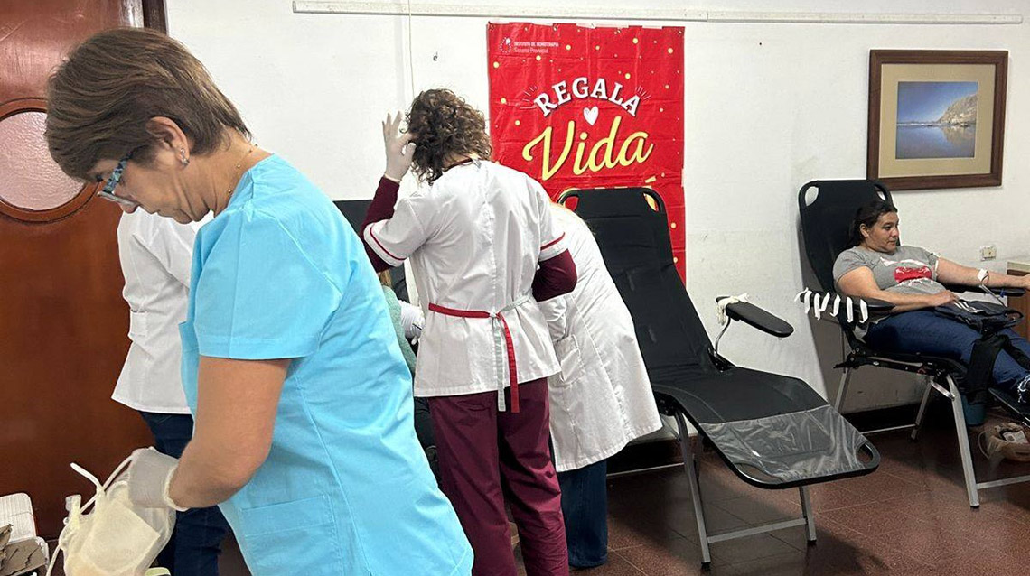 Nueva colecta de sangre