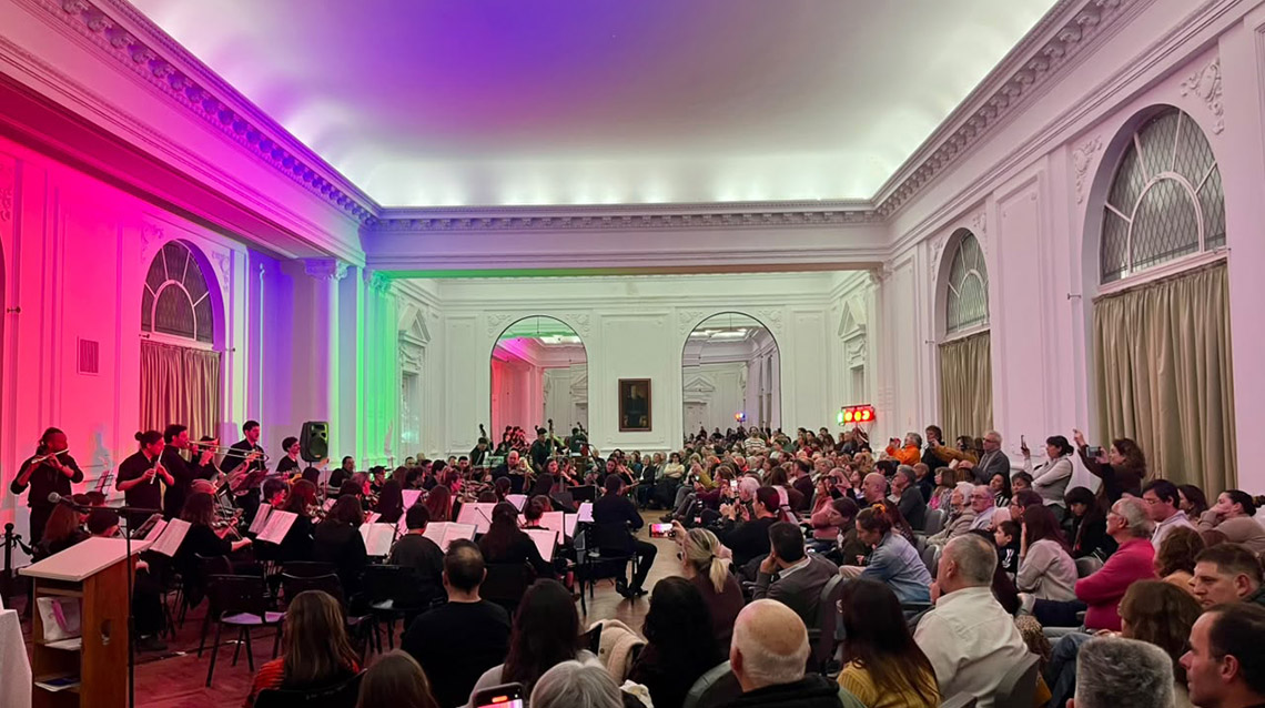 La Orquesta de 9 de Julio celebr&oacute; sus 10 a&ntilde;os