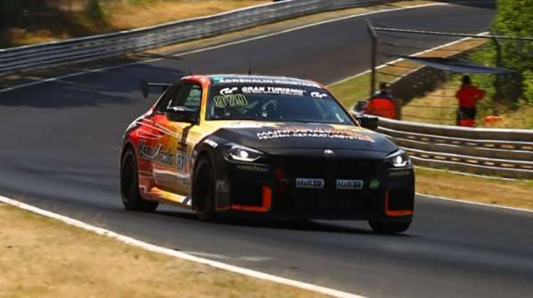 Un golpe priv&oacute; a Santiago Baztarrica de la victoria en N&uuml;rburgring