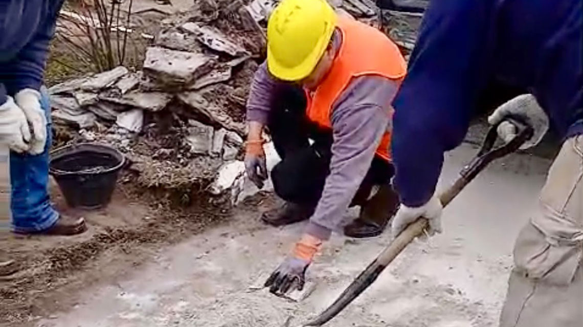 Se realizan obras de mejora en veredas y en la Terminal de &Oacute;mnibus