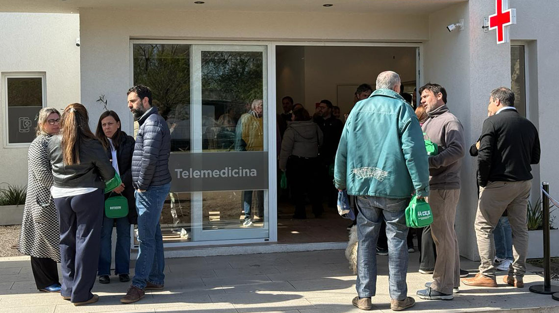 ​La CEyS inaugur&oacute; la Estaci&oacute;n de Telemedicina en Patricios
