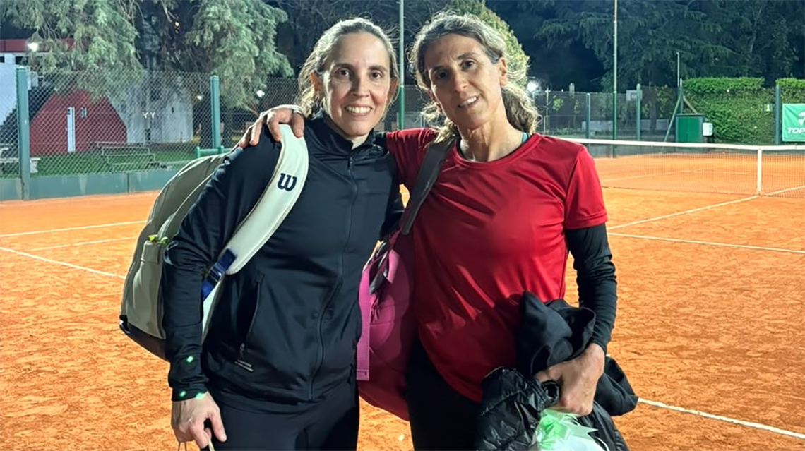 Se disputaron las finales de la Liga Nuevejuliense de Tenis