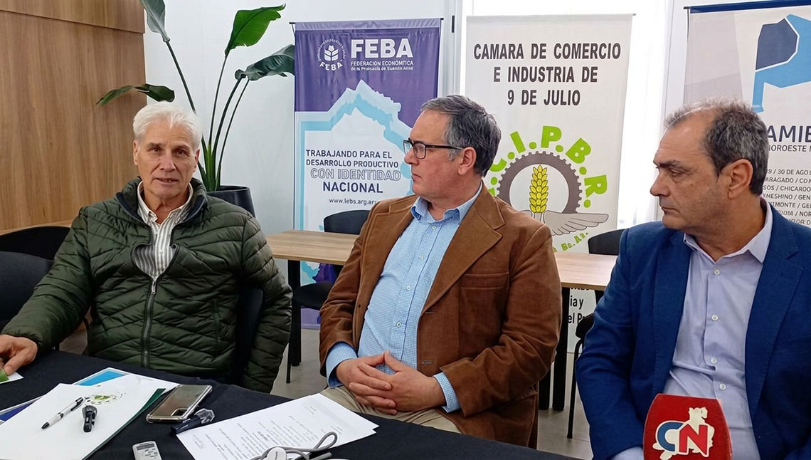 ​El Nucleamiento Empresarial del Noroeste Bonaerense se reuni&oacute; en Nueve de Julio