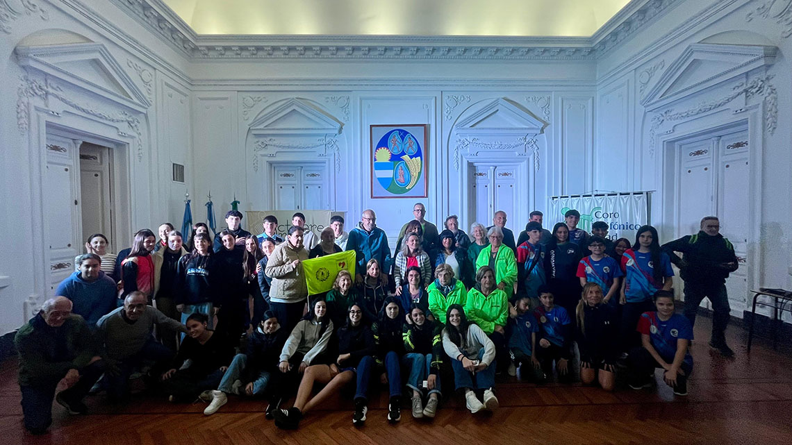 Juegos Bonaerenses: Gentile despidi&oacute; a la delegaci&oacute;n de 9 de Julio 