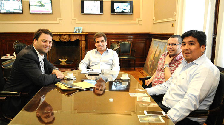 Barroso se reunió con Ritondo
