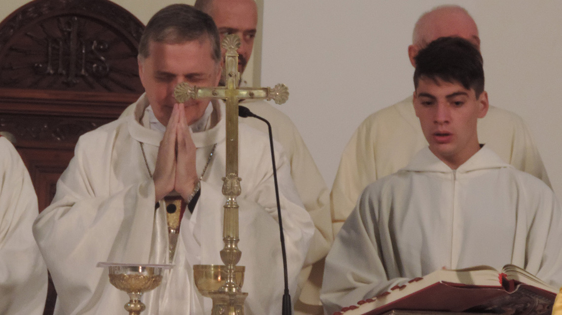 El obispo hizo un fuerte llamado a la unidad en la misa crismal 