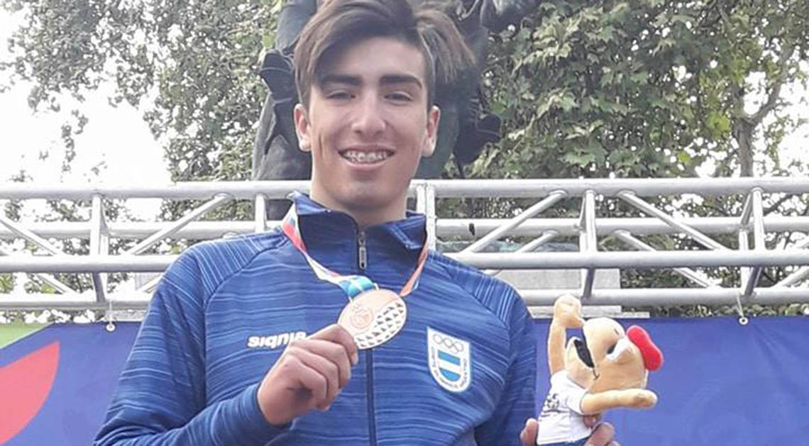 Rodrigo Corro obtuvo Medalla de Bronce
