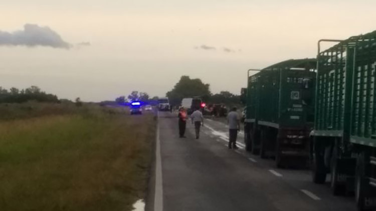 Fatal accidente en Ruta 65
