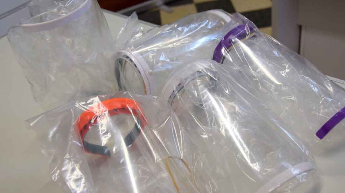 Entrega de mascarillas